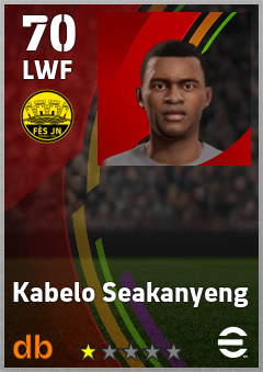 Kabelo Seakanyeng eFootball player card