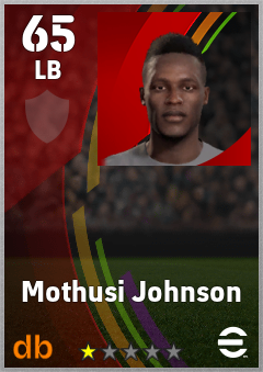 Mothusi Johnson eFootball player card