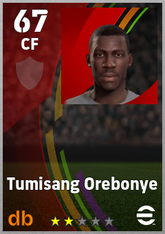 Tumisang Orebonye eFootball player card