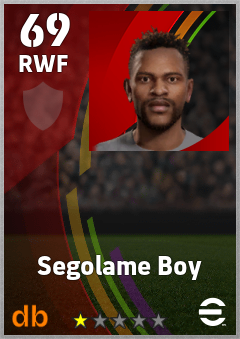 Segolame Boy eFootball player card