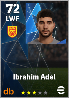 Ibrahim Adel eFootball player card