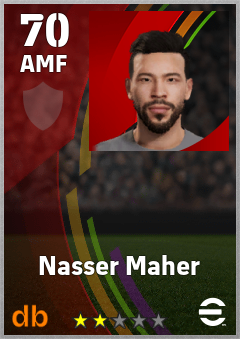 Nasser Maher eFootball player card