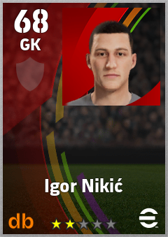 Igor Nikić eFootball player card