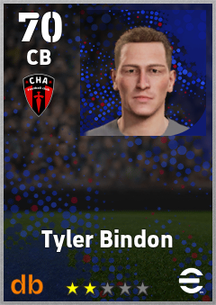Tyler Bindon — CB, OVR 70, MAX 70