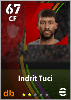 Indrit Tuci eFootball player card