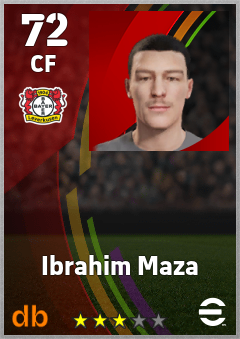 Ibrahim Maza eFootball player card