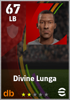 Divine Lunga eFootball player card