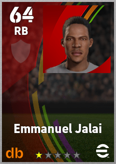 Emmanuel Jalai eFootball player card
