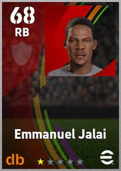 Emmanuel Jalai eFootball player card