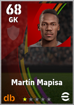 Martín Mapisa eFootball player card