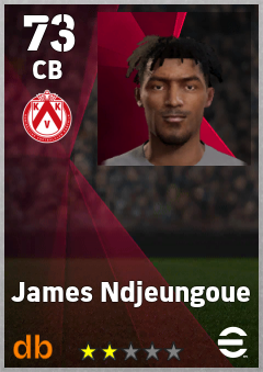 James Ndjeungoue — CB, OVR 73, MAX 73
