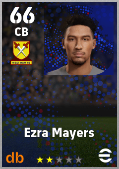 Ezra Mayers eFootball player card