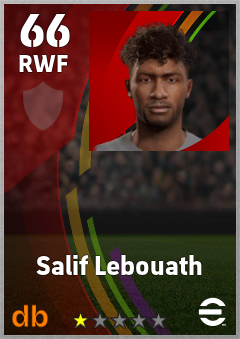 Salif Lebouath — RWF, OVR 66, MAX 66
