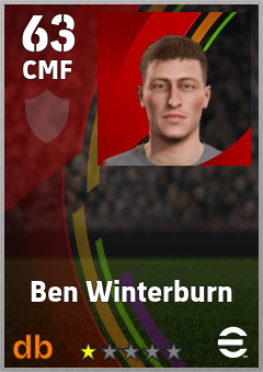 Ben Winterburn eFootball player card