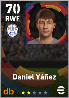 Daniel Yáñez eFootball player card