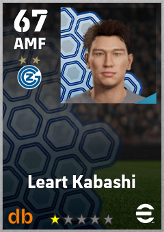 Leart Kabashi eFootball player card