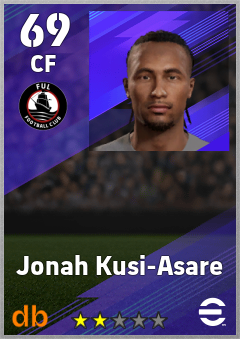 Jonah Kusi-Asare — CF, OVR 69, MAX 69