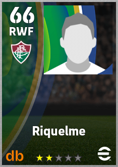 Riquelme — RWF, OVR 66, MAX 66
