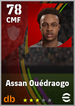 Assan Ouédraogo — CMF, OVR 78, MAX 78