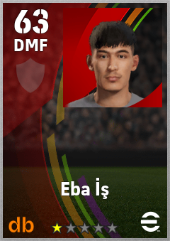Eba İş eFootball player card