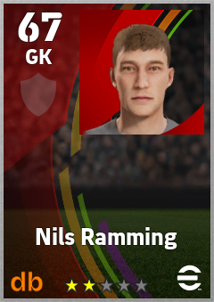Nils Ramming — GK, OVR 67, MAX 67