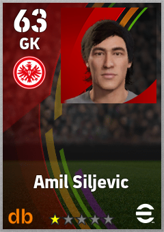 Amil Siljevic eFootball player card