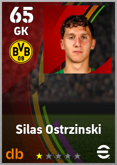 Silas Ostrzinski eFootball player card
