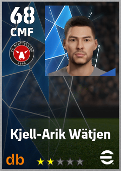Kjell-Arik Wätjen — CMF, OVR 68, MAX 68
