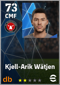 Kjell-Arik Wätjen — CMF, OVR 73, MAX 73