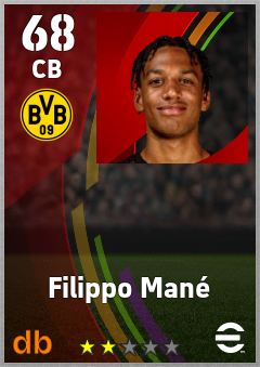 Filippo Mané eFootball player card