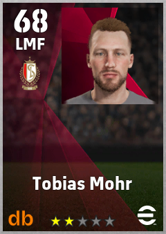 Tobias Mohr — LMF, OVR 68, MAX 68