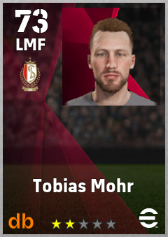 Tobias Mohr — LMF, OVR 73, MAX 73