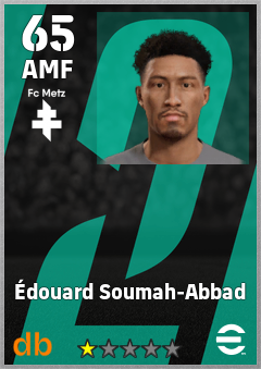 Édouard Soumah-Abbad — AMF, OVR 65, MAX 65
