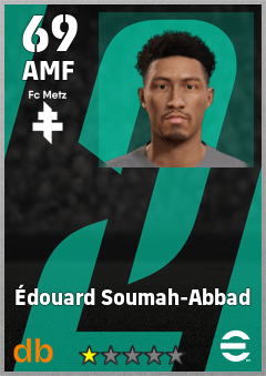 Édouard Soumah-Abbad — AMF, OVR 69, MAX 69