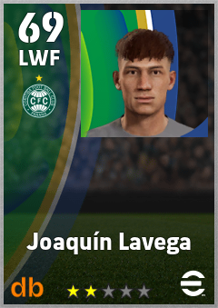 Joaquín Lavega — LWF, OVR 69, MAX 69