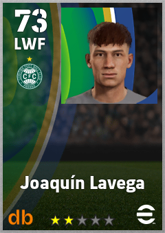 Joaquín Lavega — LWF, OVR 73, MAX 73