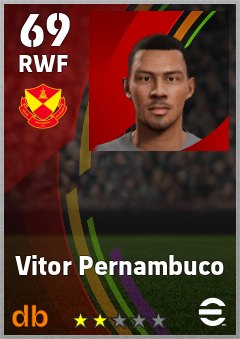 Vitor Pernambuco — RWF, OVR 69, MAX 69