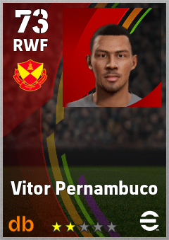 Vitor Pernambuco — RWF, OVR 73, MAX 73