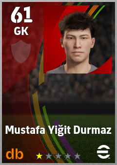 Mustafa Yiğit Durmaz eFootball player card