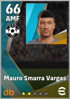 Mauro Smarra Vargas — AMF, OVR 66, MAX 66