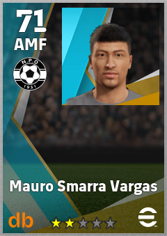 Mauro Smarra Vargas — AMF, OVR 71, MAX 71