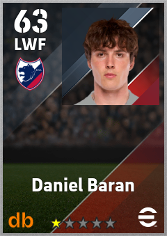 Daniel Baran eFootball player card
