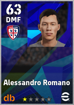 Alessandro Romano — DMF, OVR 63, MAX 63