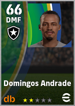 Domingos Andrade — DMF, OVR 66, MAX 66