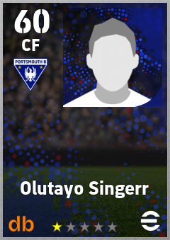 Olutayo Singerr — CF, OVR 60, MAX 60