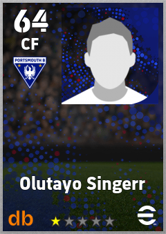 Olutayo Singerr — CF, OVR 64, MAX 64