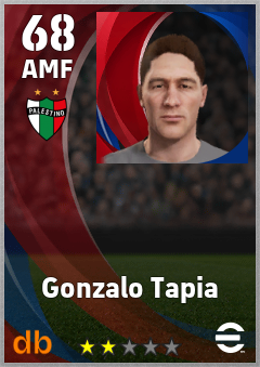 Gonzalo Tapia — AMF, OVR 68, MAX 68