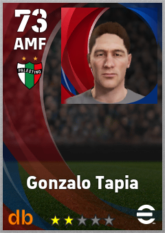 Gonzalo Tapia — AMF, OVR 73, MAX 73