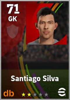 Santiago Silva eFootball player card