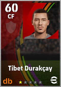 Tibet Durakçay eFootball player card